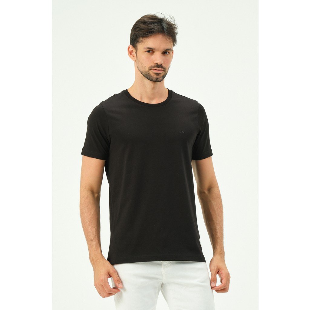 Msw Siyah Casual Sıfır Yaka Büyük Beden Bıg Sıze Erkek Tişört Erkek T-shirt Fiyatı