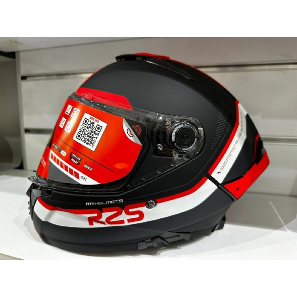 Mt Helmets Kask mt Thunder 4 Sv R25 B5 Mat Siyah/kırmızı - XL - Mat Siyah - Kırmızı Motorsiklet Kaskları Fiyatı