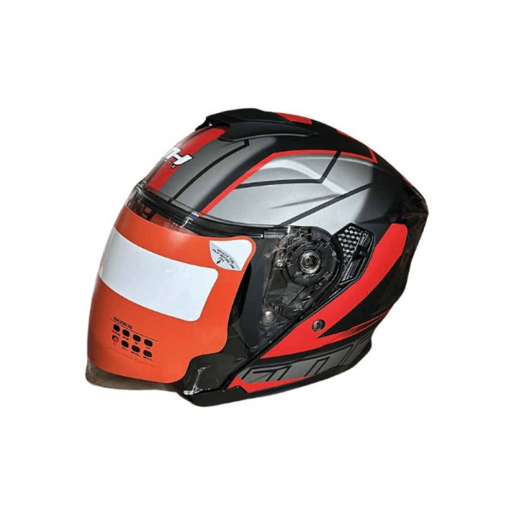 mt Helmets S Beden Yarım Mat Siyah Kırmızı Gri Kask Oto Boyaları Fiyatı