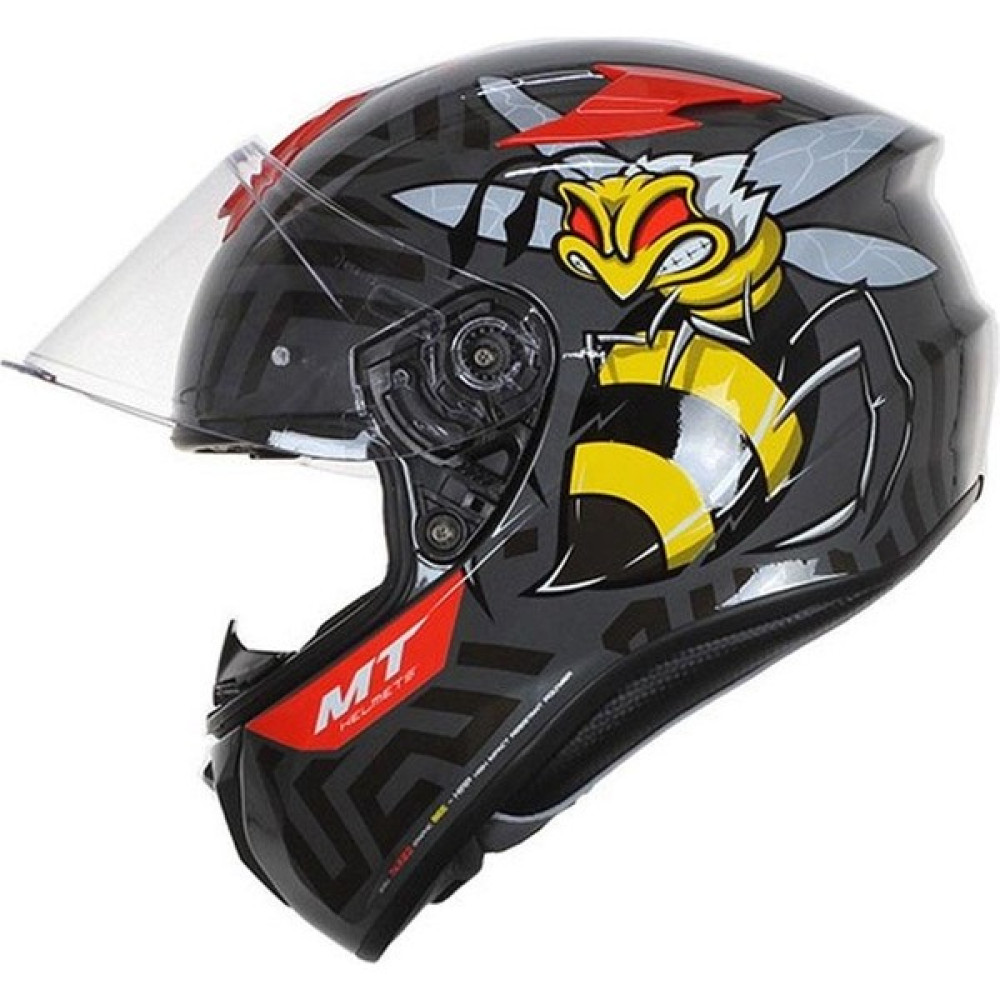 mt Targo Bee B5 Full Face Motosiklet Kaski - Kırmızı - XL Motorsiklet Kaskları Fiyatı