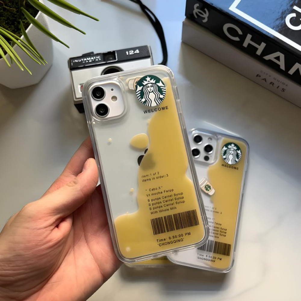 MT Teknoloji Apple iPhone Uyumlu Sulu Starbucks Kılıf - IPHONE 11 Cep Telefonu Kılıfı Fiyatı