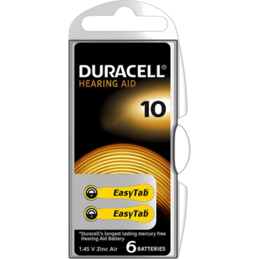 MTD Store Duracell 10 No Kulaklık Pili 6lı Paket (81) Kulaklık Fiyatı