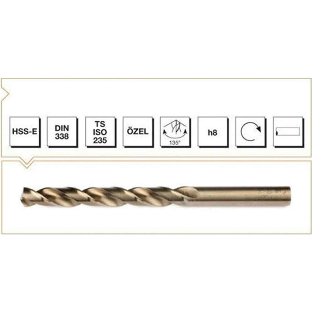 Mte Matkap Ucu Altın 8,5 Mm Matkaplar Fiyatı