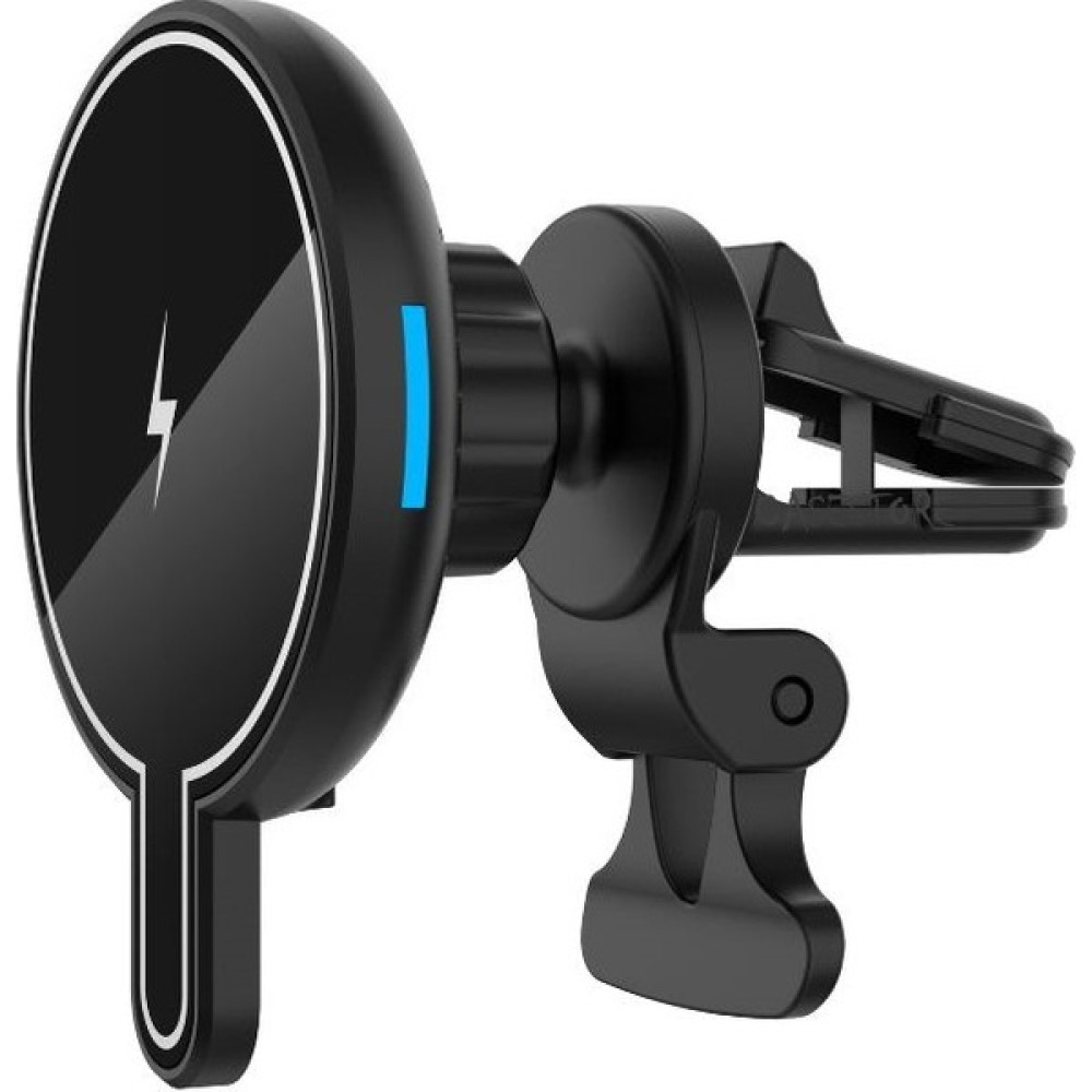 MTK Moveteck Apple Uyumlu Araç Içi 15WOLT Magsafe Charge Hızlı Şarj Izgaralık Magnetik Telefon Tutucu Kablosuz 14 14 Plsu 14 Pro Max 12-12PRO/MAX-1... Cep Telefonu Tutucu Fiyatı