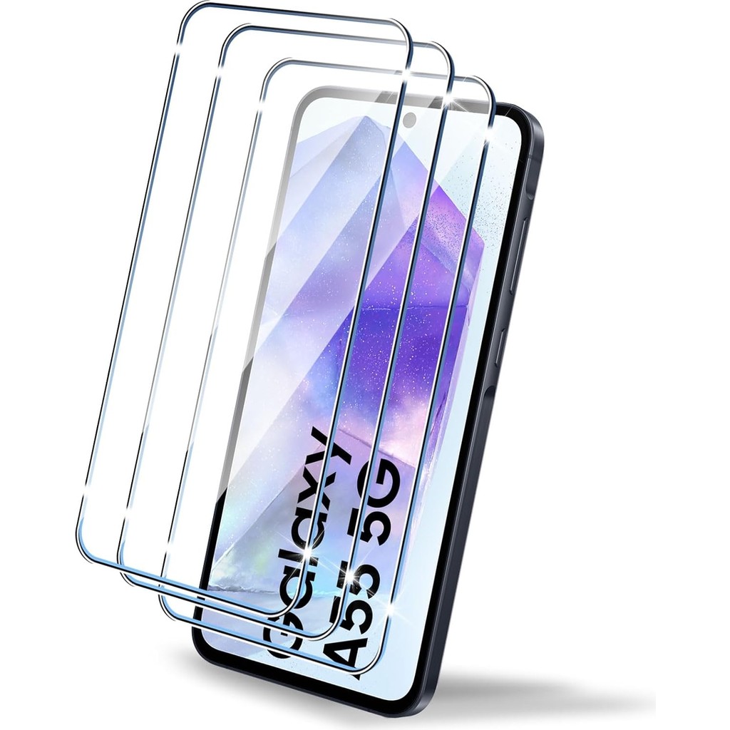 M.TK Moveteck Galaxy A55 Ekran Koruyucu Cam 9h Temperli Kırılmaz Şeffaf Ekran Camı - Galaxy A55 5G Cep Telefonu Ekran Koruyucusu Fiyatı