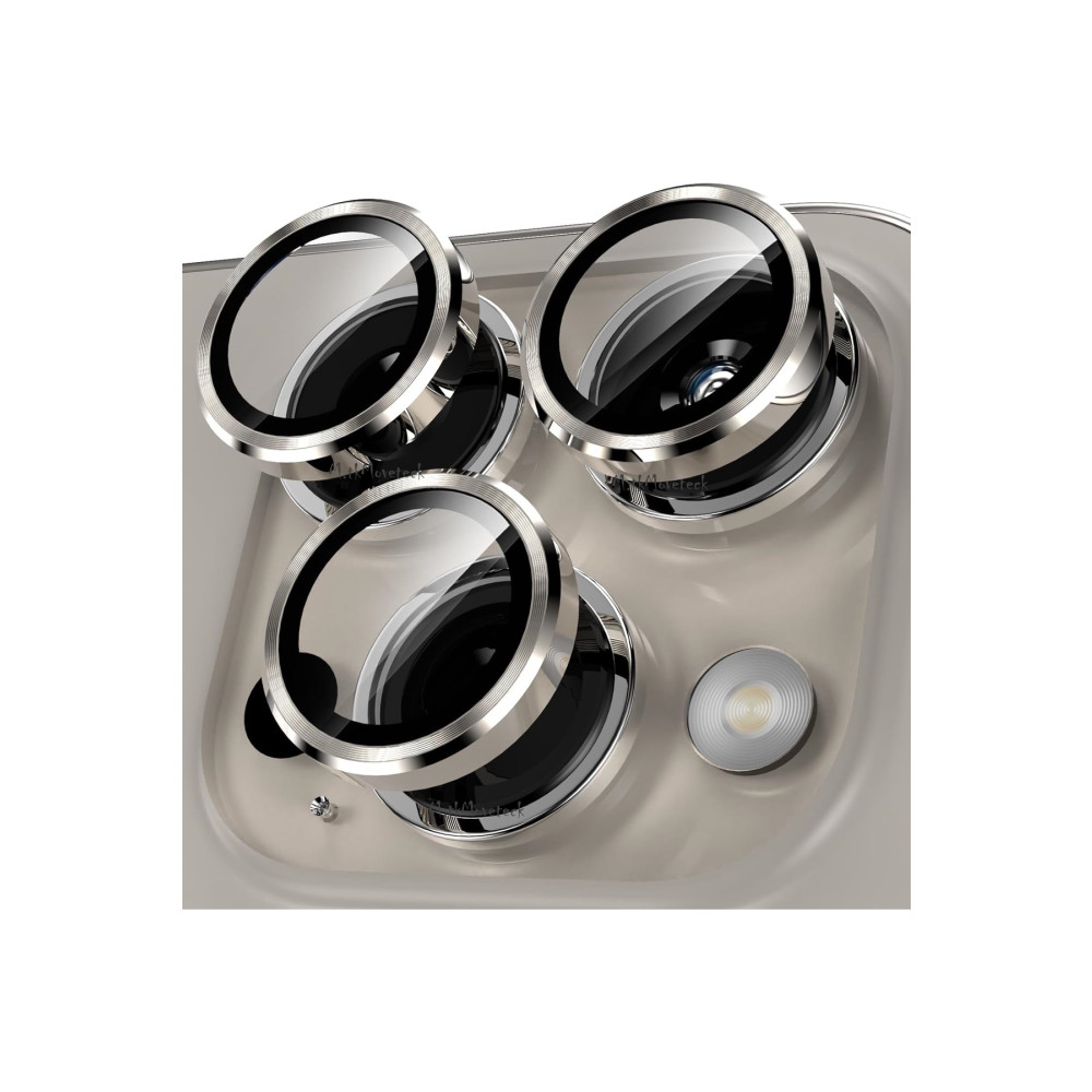 m.tk moveteck İphone 15 Pro & İphone 15 Pro Max Kamera Koruma Lens Koruyucu Temperli Cam Safir Lens Camı Titanium Cep Telefonu Ekran Koruyucusu Fiyatı