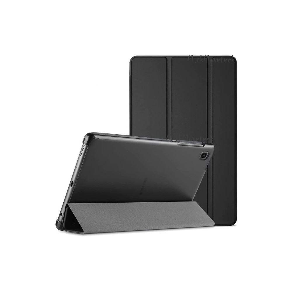 m.tk moveteck Samsung Galaxy Tab A7 Lite 8.7 Inç Sm-t220 Tablet Kılıfı Akıllı Smart Uyku Modlu Katlanabilir Şeffaf Tablet Kılıfı Fiyatı