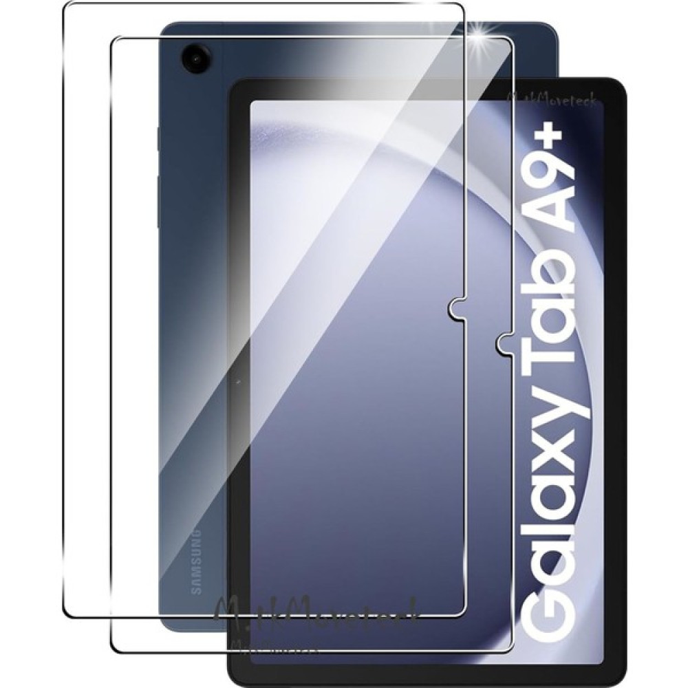 MTK Moveteck Samsung Galaxy Tab A9 Plus 11 Inç Ekran Koruyucu Şeffaf Cam Nano Esnek Kırılmaz Ekran Camı Tam Kaplama - Samsung Galaxy A9 Plus Tablet Kılıfı Fiyatı