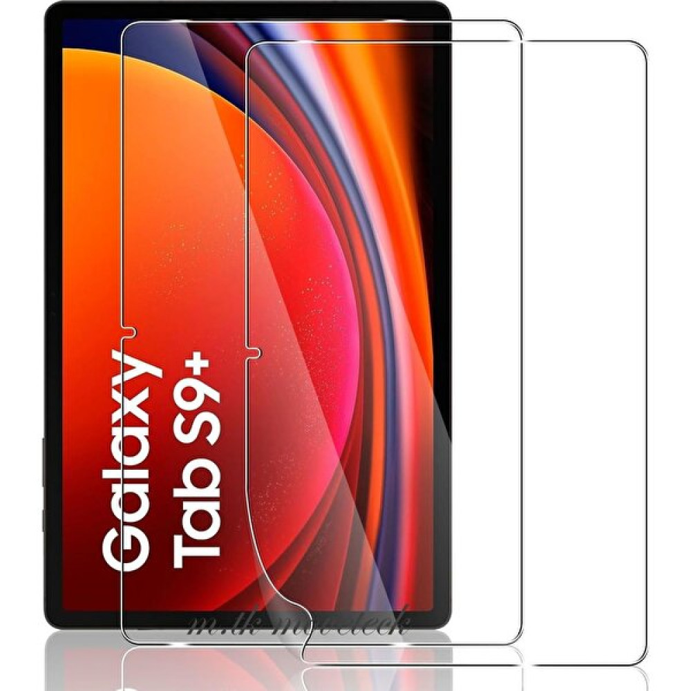 MTK Moveteck Samsung Galaxy Tab S9 Fe + Plus 12.4 Inç Tablet Ekran Koruyucu Cam Nano Esnek Kırılmaz Tam Kaplar - Samsung Galaxy S9 Fe + Plus - Şeffaf Tablet Kılıfı Fiyatı