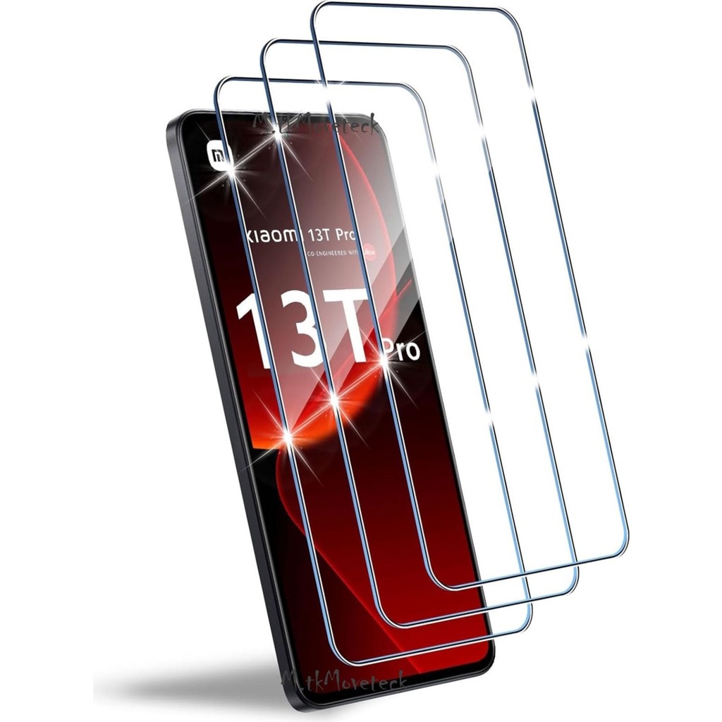 M.TK Moveteck Xiaomi Mi 13T Pro Uyumlu Tam Kaplar Ekran Koruyucu 9h Temperli Cam Şeffaf Passifik Ekran Camı Cep Telefonu Ekran Koruyucusu Fiyatı
