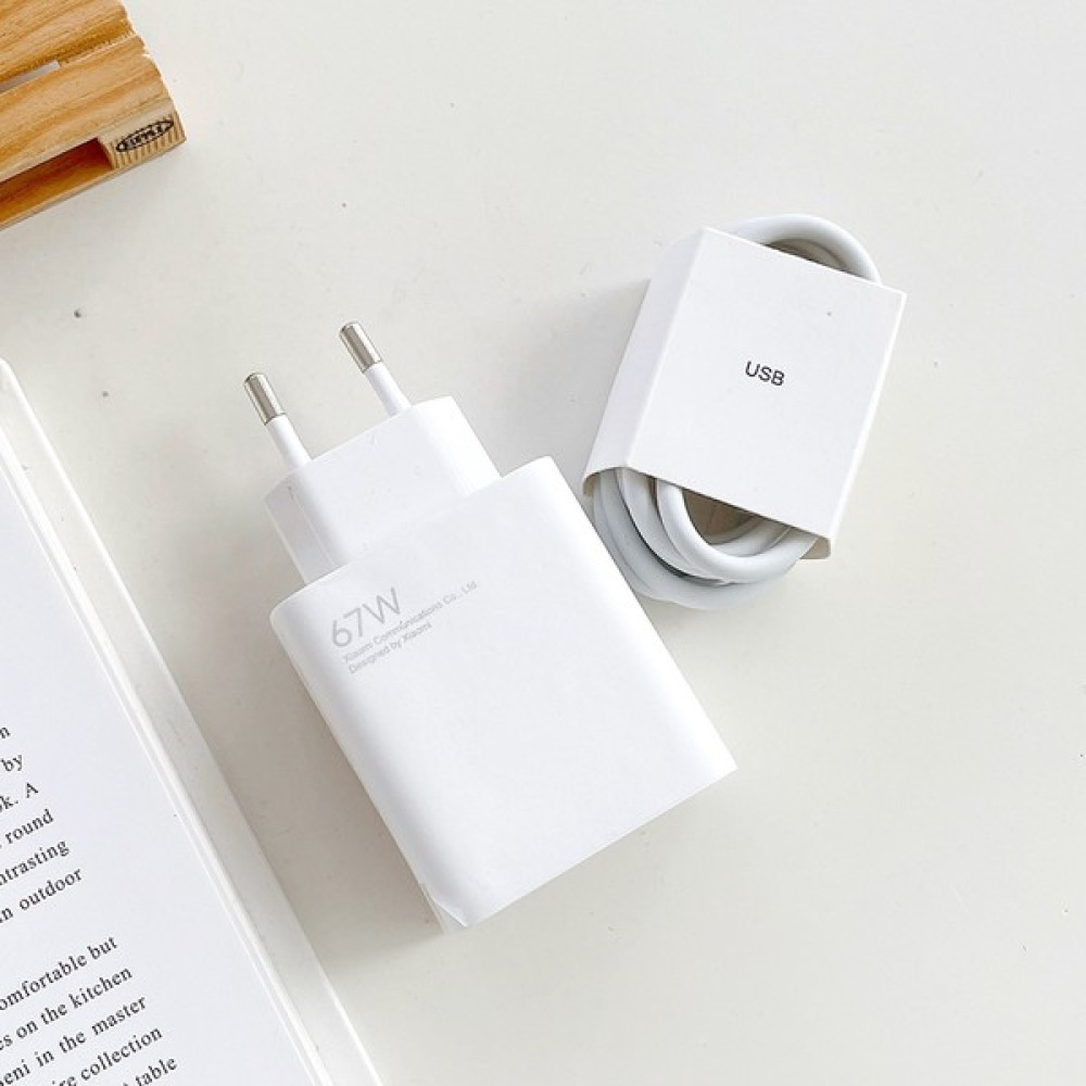 MTK Moveteck Xiaomi Redmi Note 12 Pro 4g Orijinal Turbo Hızlı Şarj Cihazı Aleti Şarj Cihazı Aleti ve Kablo Seti Type-C 67W - Beyaz Cep Telefonu Şarj Cihazı Fiyatı