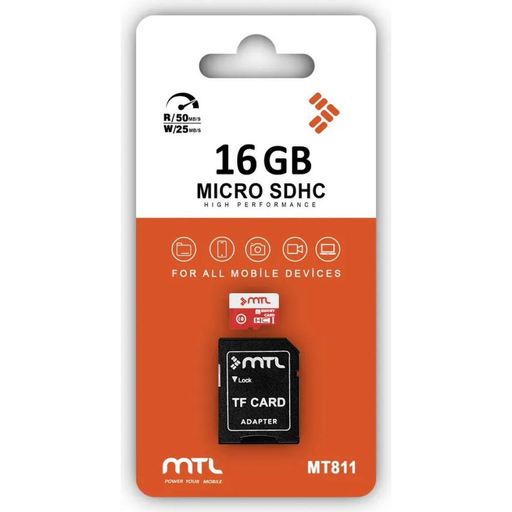 Mtl 16GB Micro Sd Kart (Tf Card) Class 10 - Telefon Tablet Kamera Uyumlu Hafıza Kartı Hafıza Kartları Fiyatı