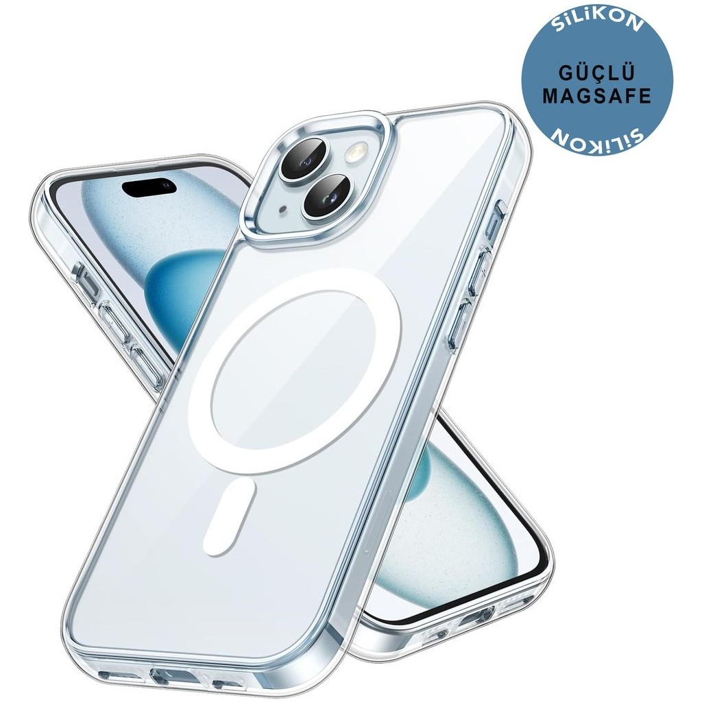 Mtl Apple iPhone 15 Şeffaf Magsafe Kılıf Mtl Aksesuar Cep Telefonu Kılıfı Fiyatı