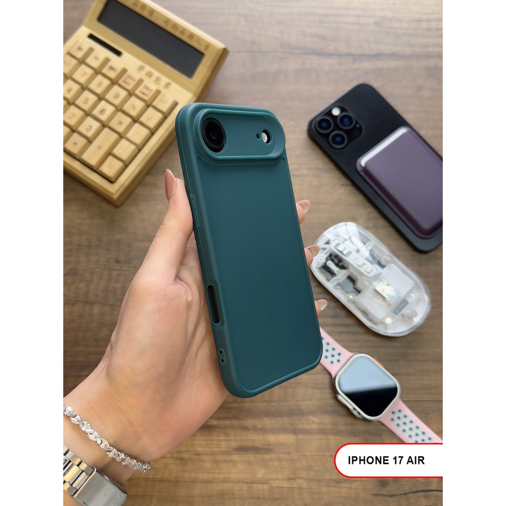 Mtl iPhone 17 Air Uyumlu Kamera Korumalı Darbeye Dayanıklı Renk Atmayan Keep Silikon Kılıf - Haki Cep Telefonu Kılıfı Fiyatı