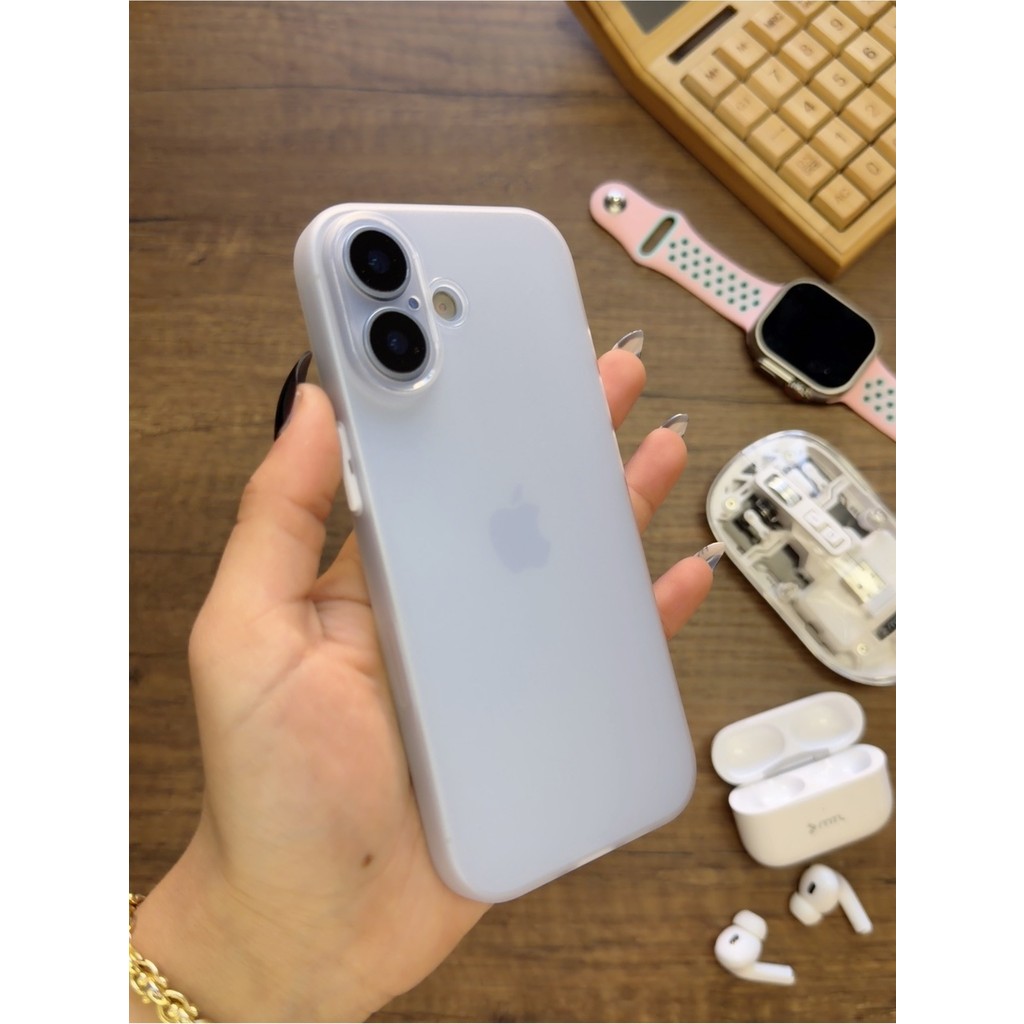 Mtl iPhone 17 Uyumlu Süper Ince Mat Ultra Thin Silikon Kılıf - Şeffaf Cep Telefonu Kılıfı Fiyatı