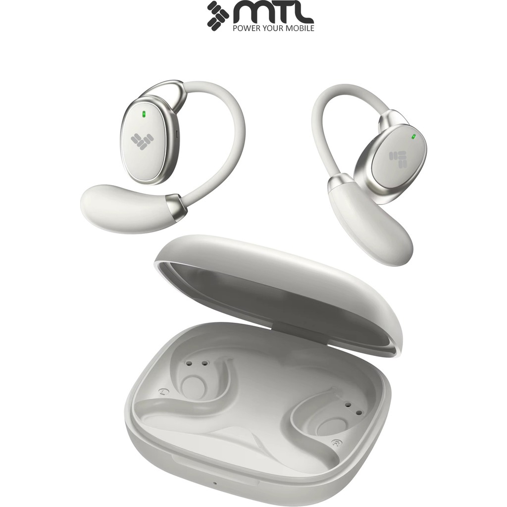 Mtl Ows Sporcu Kablosuz Bluetooth Kulaklık Ultra Lüks Konforlu Air Conduction Tipi MT948 - Bej Bluetooth Kulaklık Fiyatı