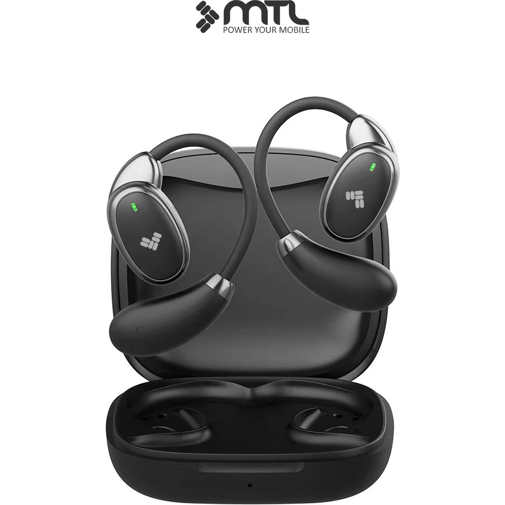 Mtl Ows Sporcu Kablosuz Bluetooth Kulaklık Ultra Lüks Konforlu Air Conduction Tipi MT948 - Siyah Bluetooth Kulaklık Fiyatı