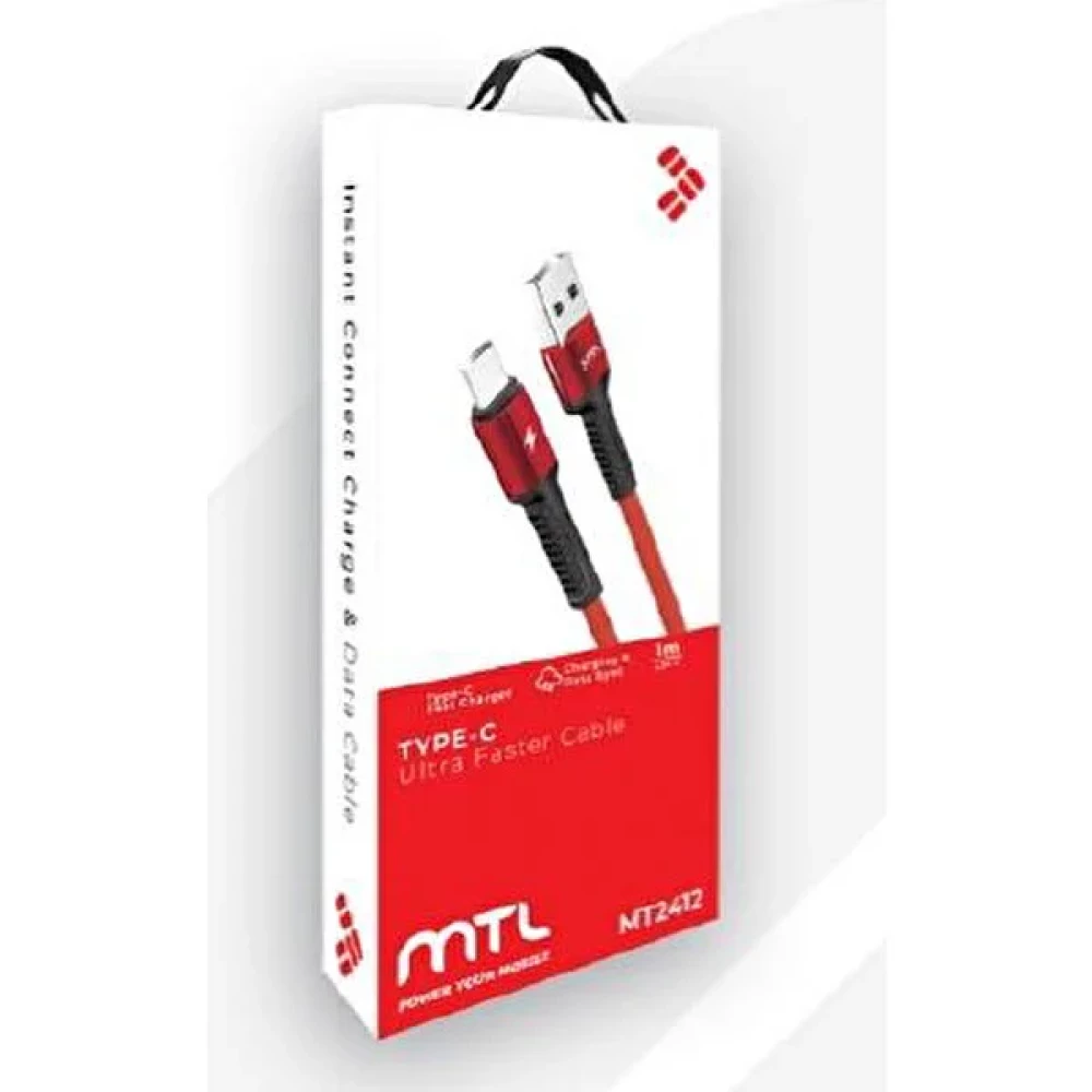Mtl Type-C Ultrahızlı Hasır Örgü 3.4A Şarj&data Kablosu - Mavi Cep Telefonu Şarj Cihazı Fiyatı