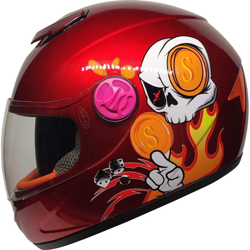 Mts Pro Helmets 201 Vr Çocuk Kaskı - S - Kırmızı Diğer Fiyatı