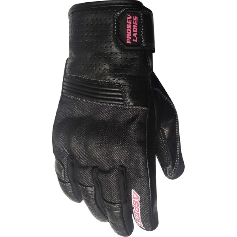 MTS Prosev 6032 Lady Pembe Eldiven - Siyah - Pembe - M Motorsiklet Eldivenleri Fiyatı