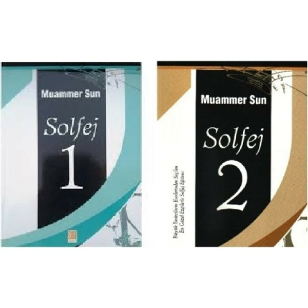 Muammer Sun - Solfej 1 + Solfej 2 (SET) Müzik Fiyatı