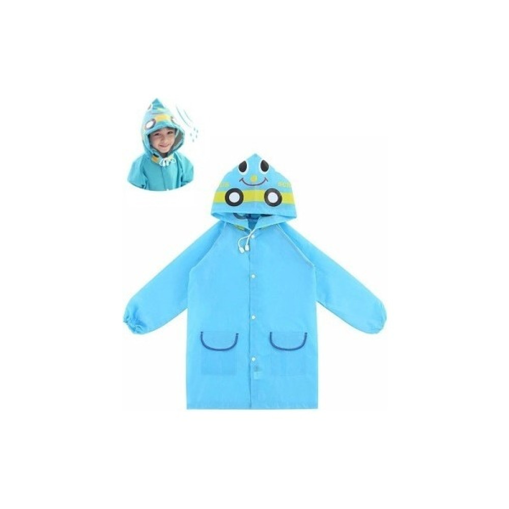Muaz Shop Neşeli Çocuk Mavi Yağmurluk Erkek Çocuk Yağmurluk Fiyatı