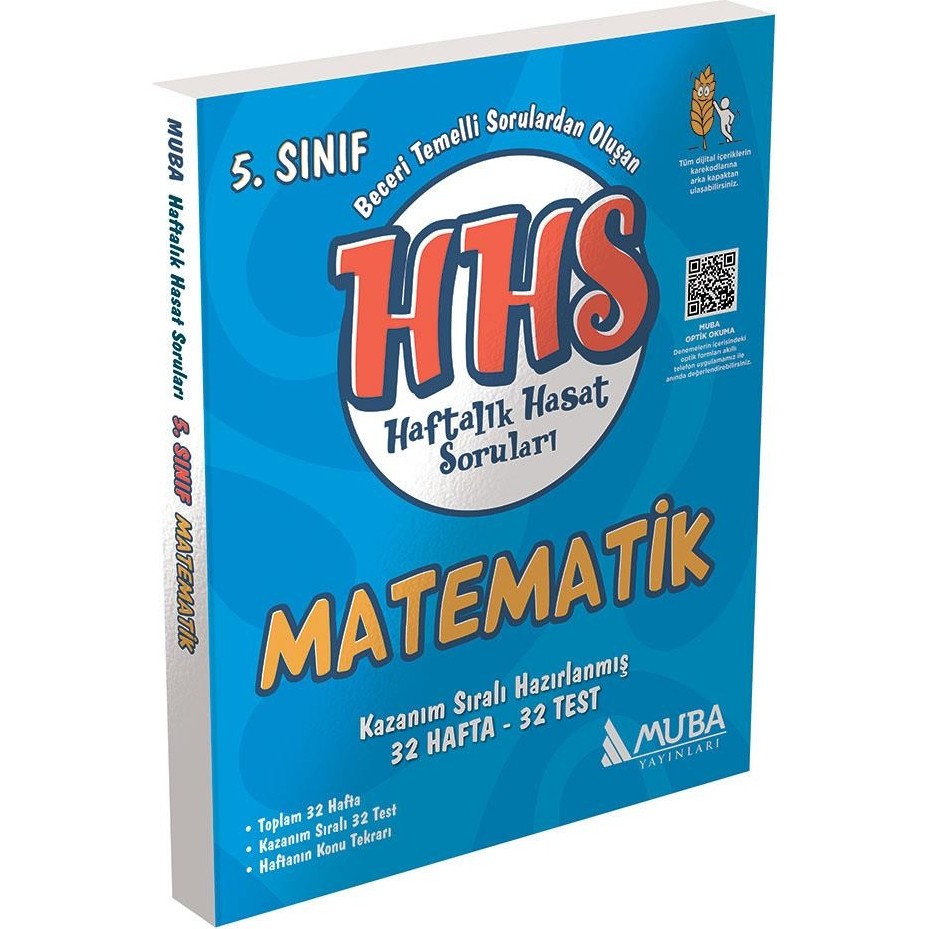 Muba Yayınları 1434 - 5.Sınıf Matematik Haftalık Hasat Soruları (HHS) - 2024 Diğer Fiyatı