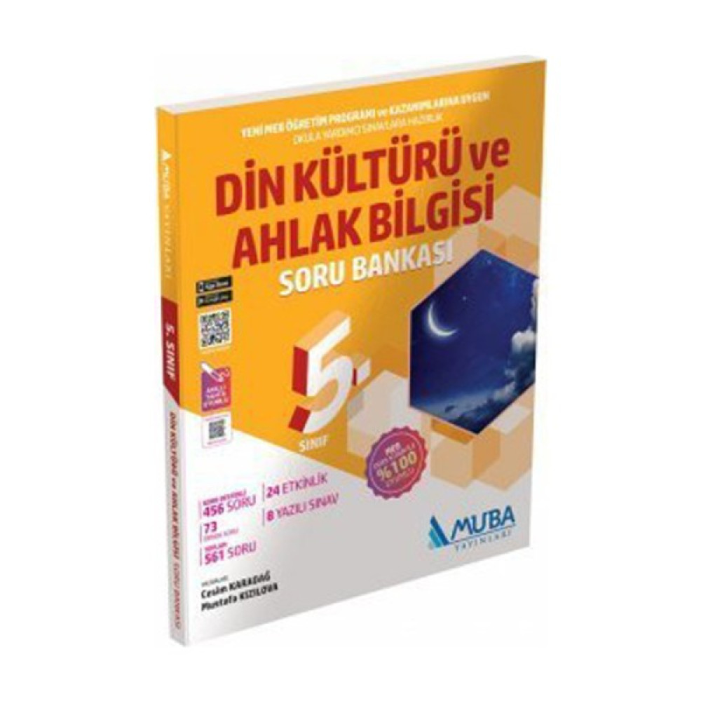Muba Yayınları 5. Sınıf Din Kültürü Soru Bankası Din Kültürü ve Ahlak Bilgisi Fiyatı