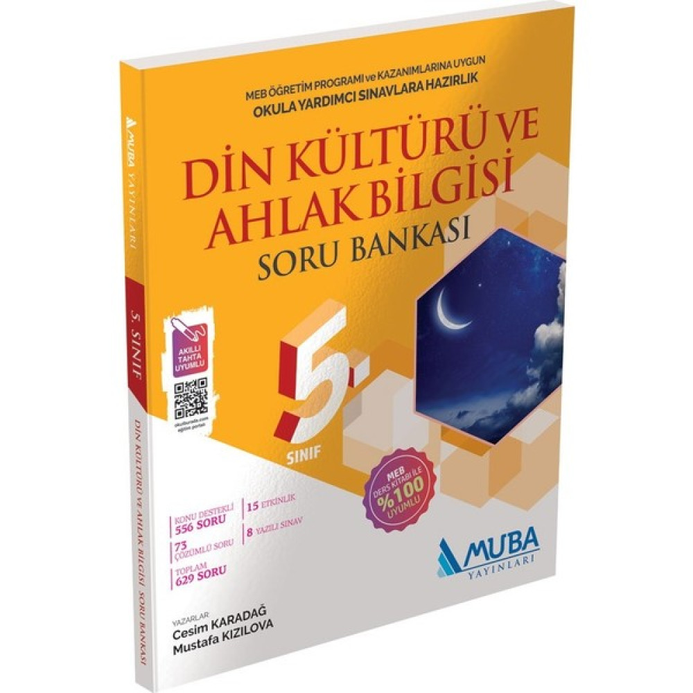 Muba Yayınları 5. Sınıf Din Kültürü ve Ahlak Bilgisi Soru Bankası Din Kültürü ve Ahlak Bilgisi Fiyatı