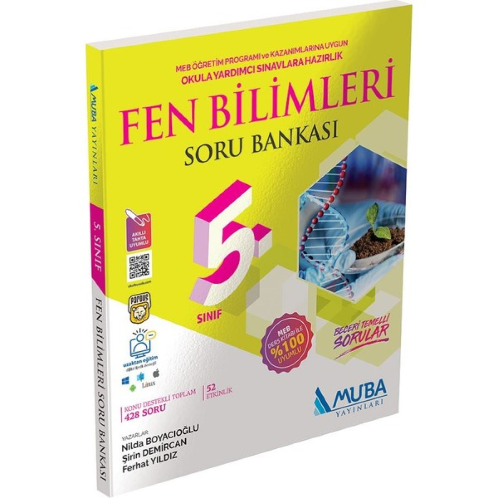 Muba Yayınları 5.Sınıf Fen Bilimleri Soru Bankası Kaynak Kitapları Fiyatı