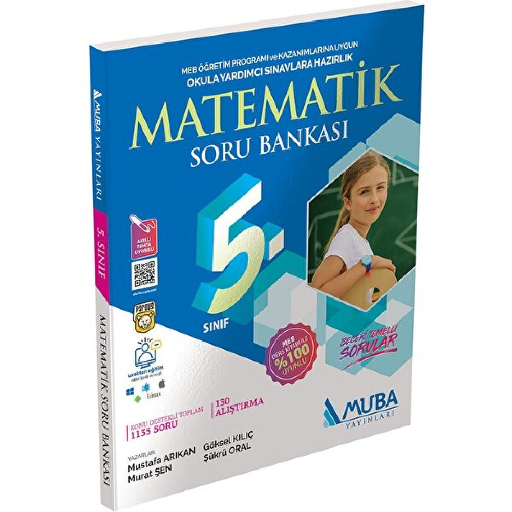 Muba Yayınları 5.Sınıf Matematik Soru Bankası Kaynak Kitapları Fiyatı