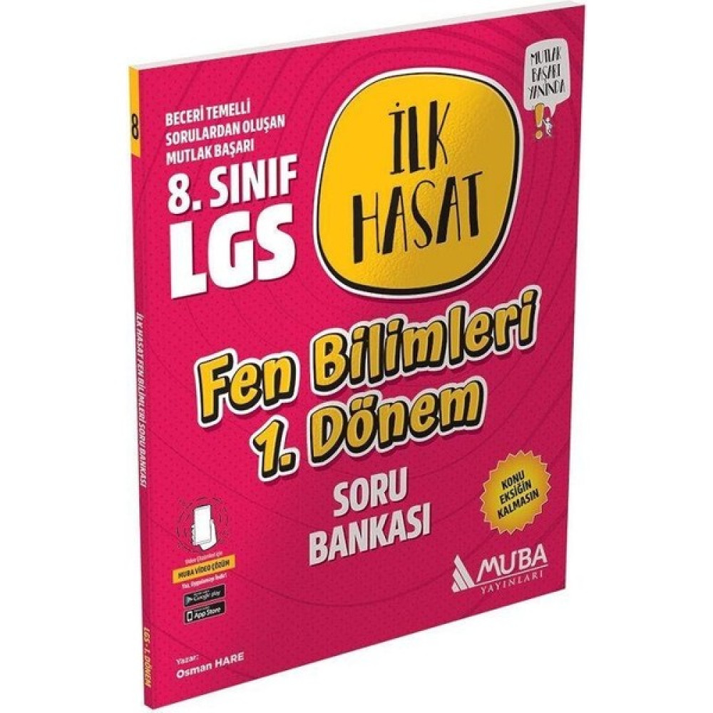 Muba Yayınları 8. Sınıf LGS Fen Bilimleri 1. Dönem İlk Hasat Soru Bankası Kaynak Kitapları Fiyatı