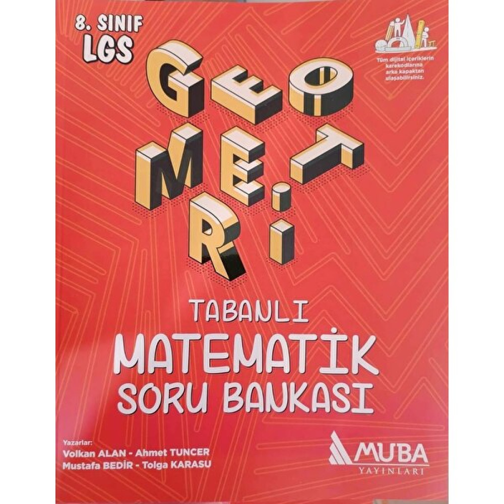 Muba Yayınları 8. Sınıf LGS Geometri Tabanlı Matematik Soru Bankası Kaynak Kitapları Fiyatı