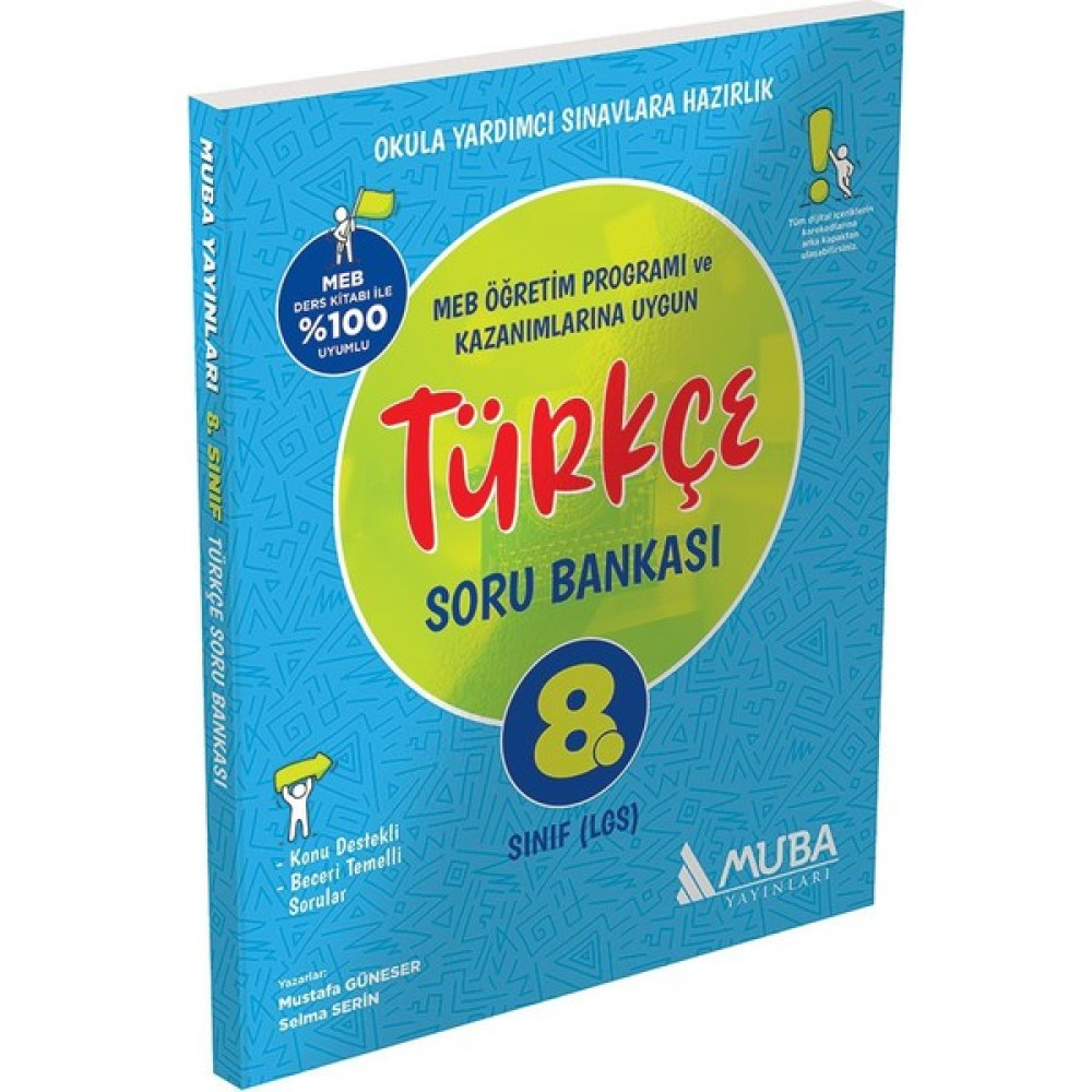 Muba Yayınları 8. Sınıf LGS Soru Bankası 0922 Kaynak Kitapları Fiyatı