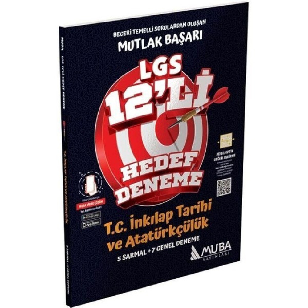Muba Yayınları 8. Sınıf LGS T.c. Inkılap Tarihi ve Atatürkçülük 12 Li Hedef Deneme Kaynak Kitapları Fiyatı