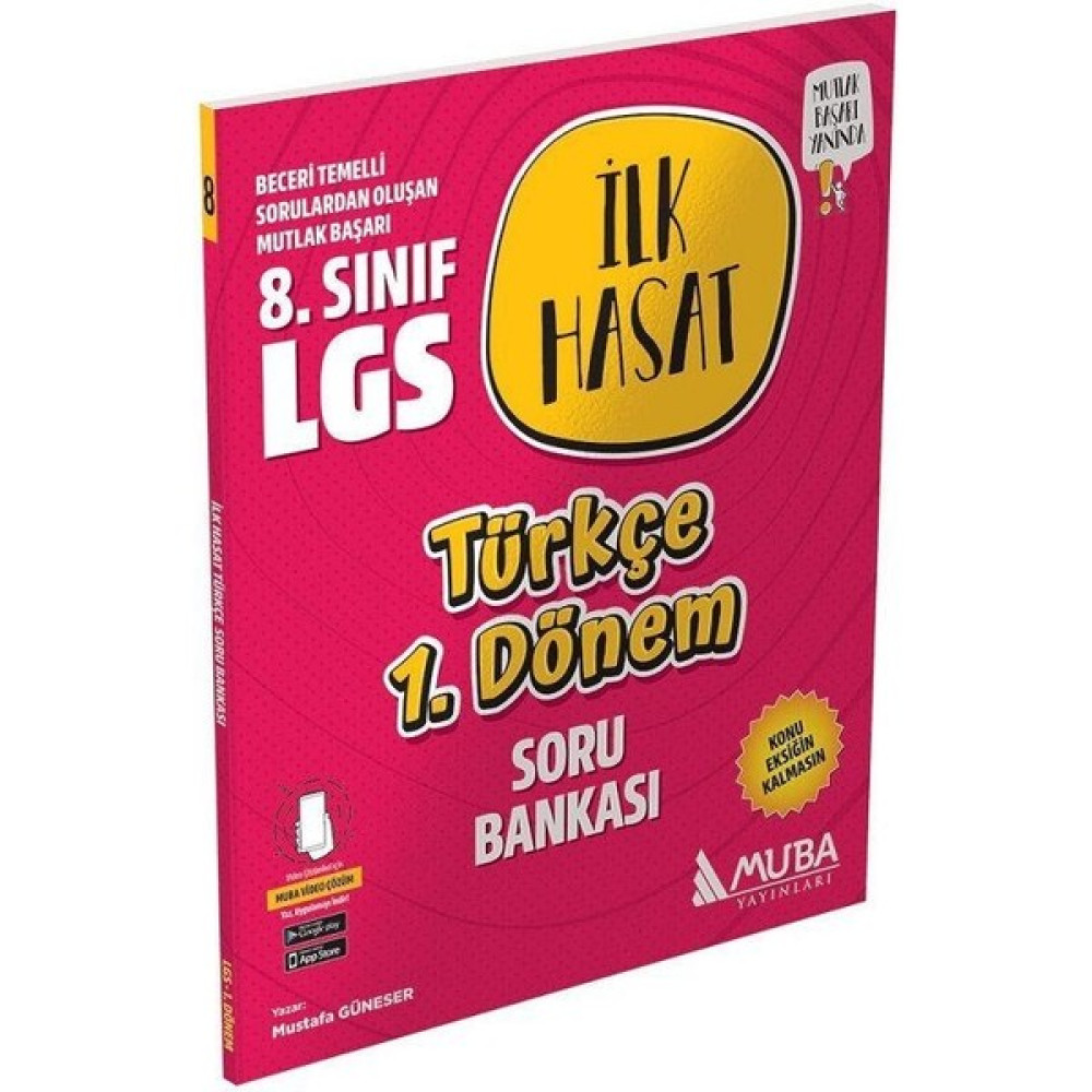 Muba Yayınları 8. Sınıf LGS Türkçe 1. Dönem İlk Hasat Soru Bankası Kaynak Kitapları Fiyatı