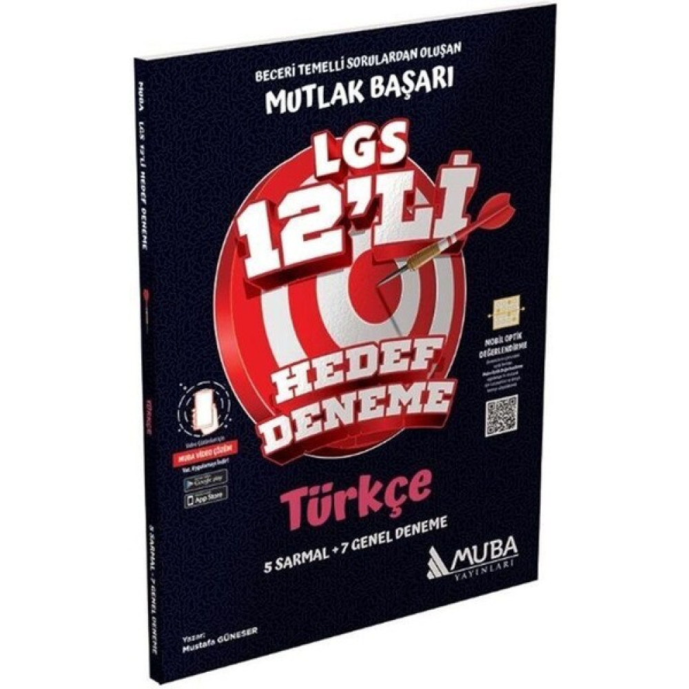 Muba Yayınları 8. Sınıf LGS Türkçe 12 Li Hedef Deneme Kaynak Kitapları Fiyatı