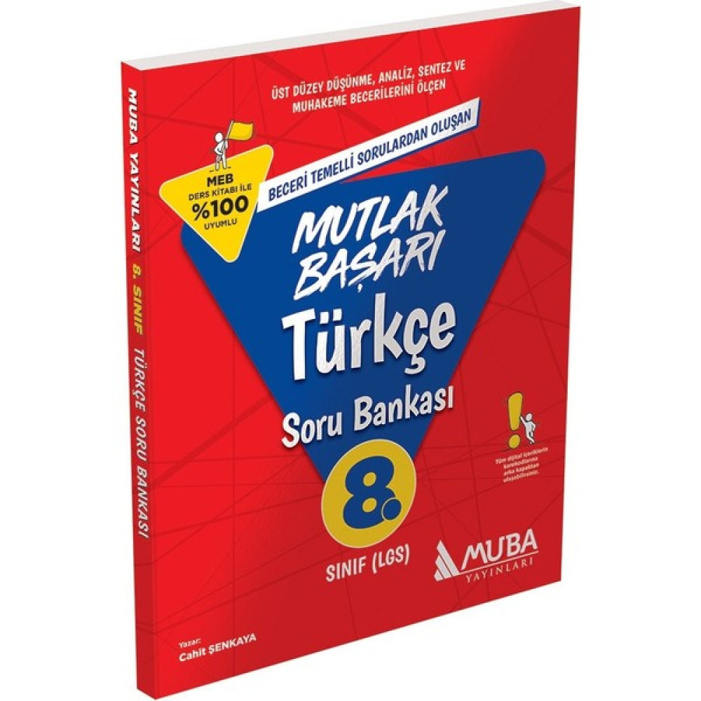 Muba Yayınları 8. Sınıf LGS Türkçe Soru Bankası Mutlak Başarı Serisi 0922 Kaynak Kitapları Fiyatı