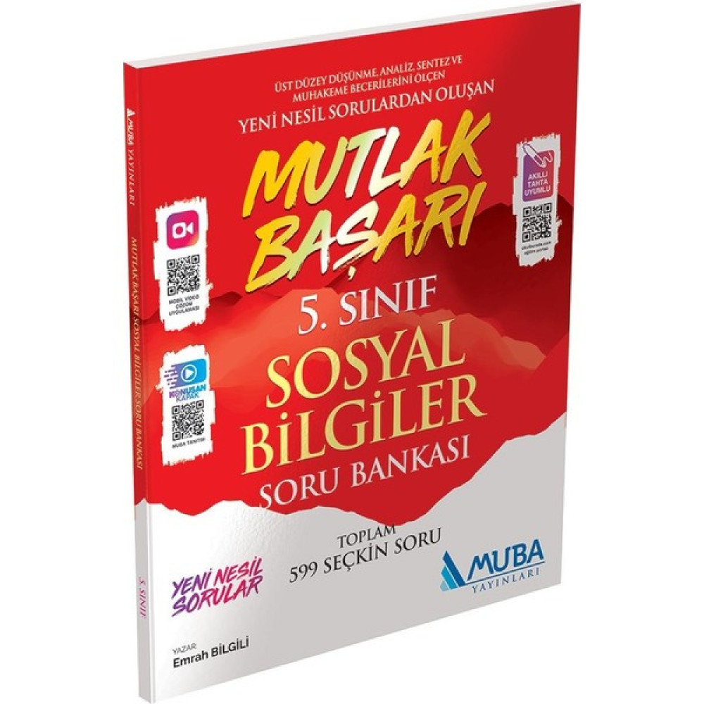 Muba Yayınları Mutlak Başarı 5. Sınıf Sosyal Bilgiler Soru Bankası Sosyal Bilgiler Fiyatı