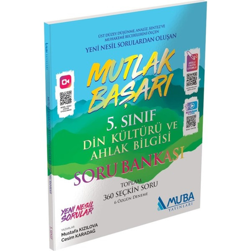 Muba Yayınları Mutlak Başarı 5.sınıf Din Kültürü ve Ahlak Bilgisi Video Çözümlü Soru Bankası Din Kültürü ve Ahlak Bilgisi Fiyatı