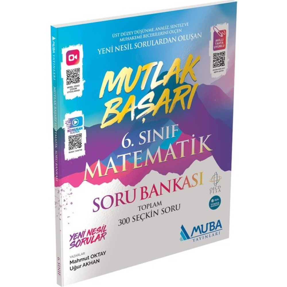 Muba Yayınları Mutlak Başarı 6. Sınıf Matematik Video Çözümlü Soru Bankası Matematik Fiyatı