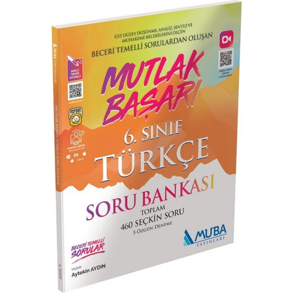 Muba Yayınları Mutlak Başarı 6. Sınıf Türkçe Soru Bankası Türkçe Fiyatı