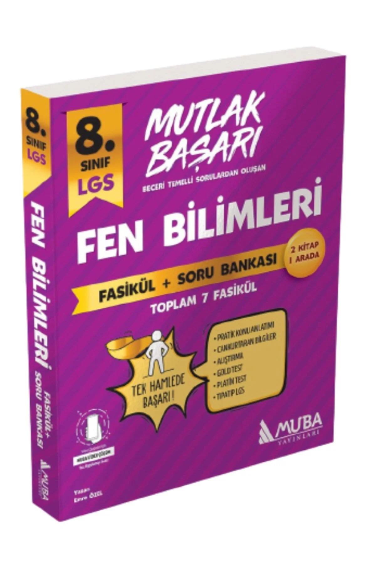 Muba Yayınları MUTLAK BAŞARI 8.SINIF LGS FEN BİLİMLERİ FASİKÜL+SORU BANKASI" Yardımcı Kitaplar Fiyatı
