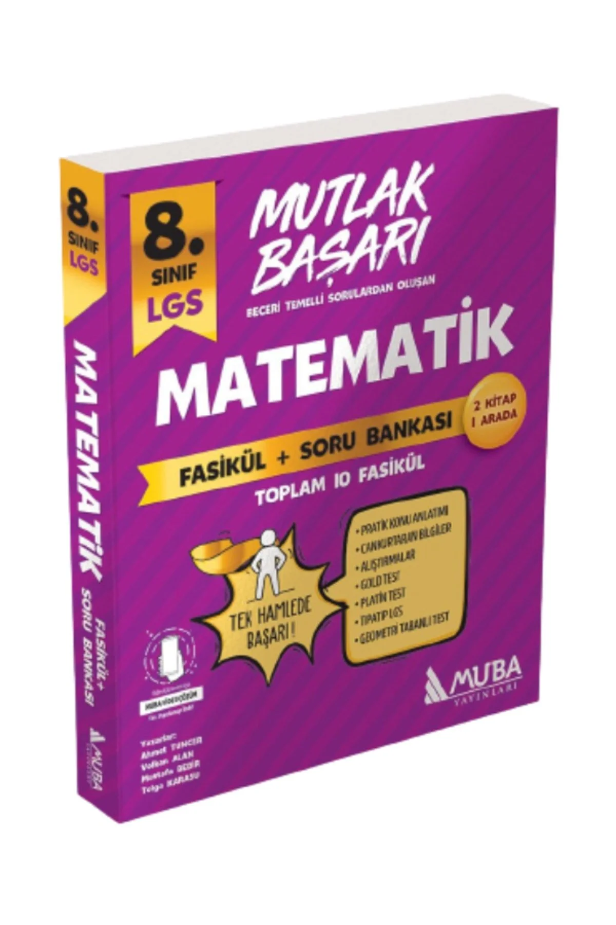 Muba Yayınları MUTLAK BAŞARI 8.SINIF LGS MATEMATİK FASİKÜL+SORU BANKASI" Yardımcı Kitaplar Fiyatı