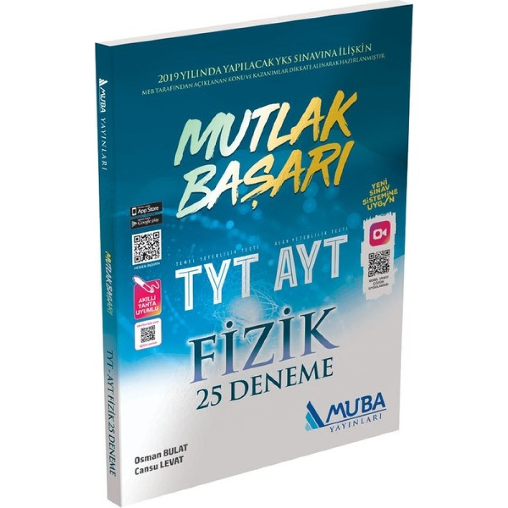 Muba Yayınları Mutlak Başarı TYT - AYT Fizik 25 Deneme Temel Yeterlilik Testi (TYT) Fiyatı