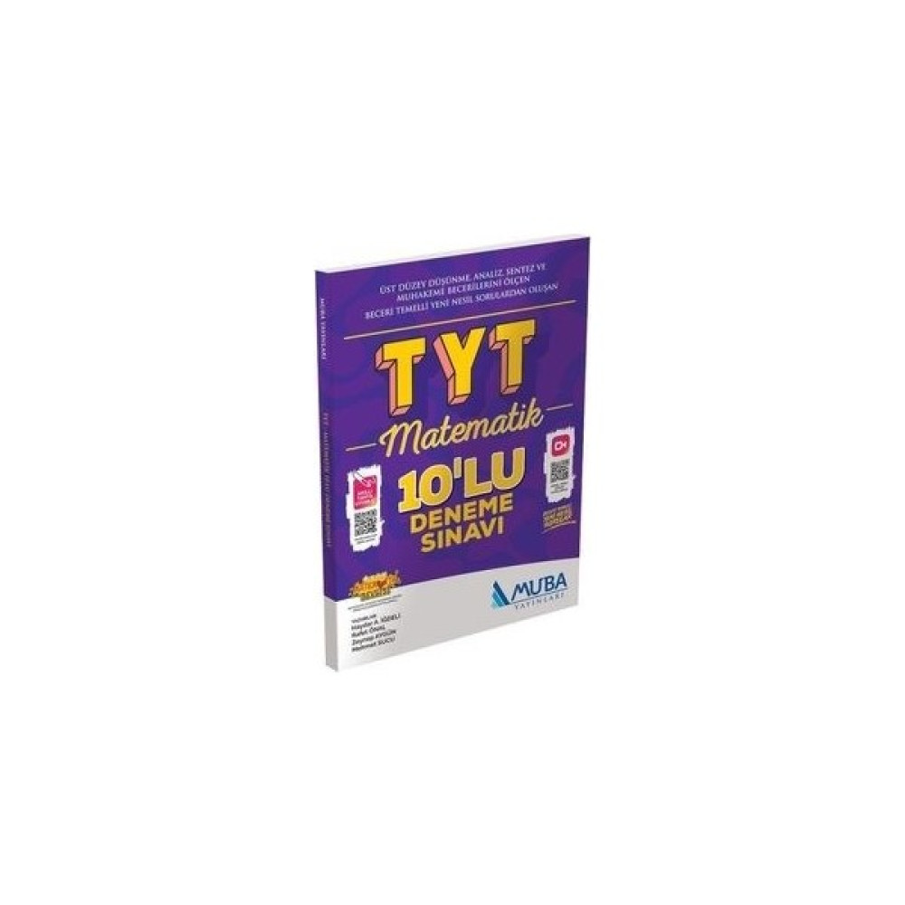 Muba Yayınları TYT Matematik 10'lu Deneme Sınavı Temel Yeterlilik Testi (TYT) Fiyatı