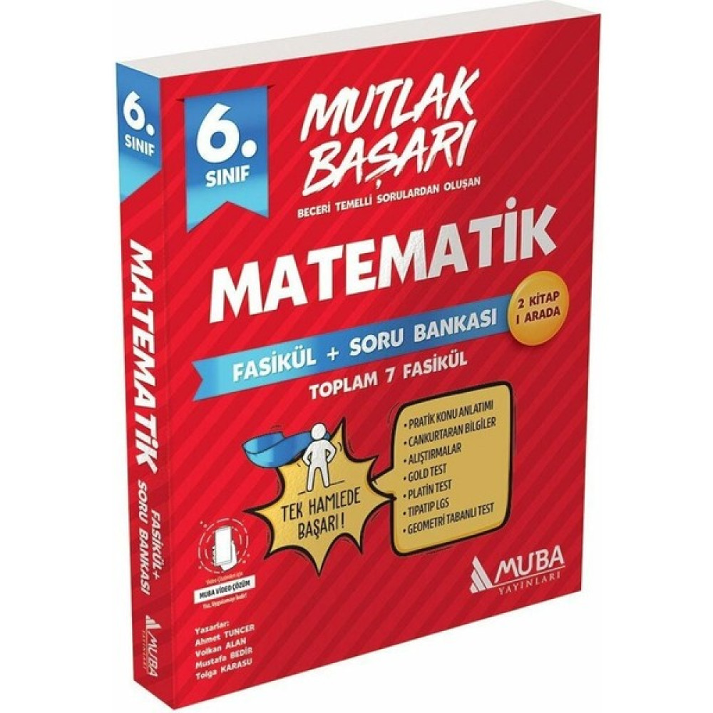 Muba Yayınları Üxt Muba Yayınları 6.sınıf Güncel Matematik Fasiküller + Soru Bankası Tüm Dersler Fiyatı
