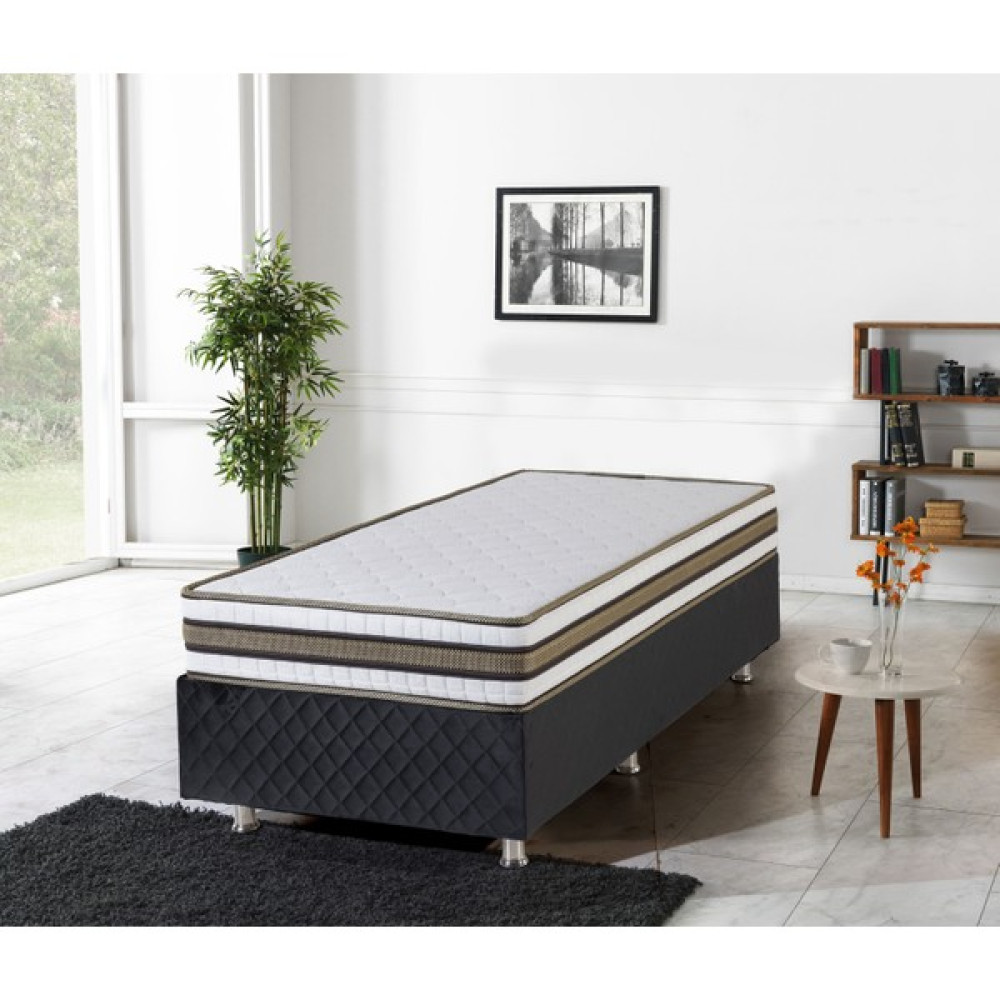 Mu&bah Retro Tek Kişilik Ortopedik Yaylı Yatak 90X190 - 90 x 190 cm Yatak Fiyatı