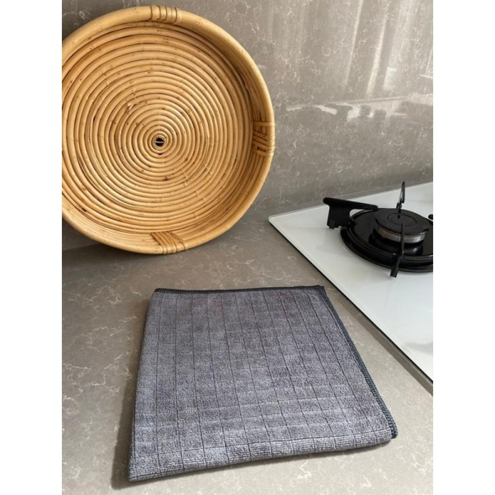 Mübish ( 3 Adet ) Mikrofiber Mutfak Temizlik Bezi 40*40 cm Leke Tutmaz Koku Yapmaz Temizlik Malzemeleri Fiyatı