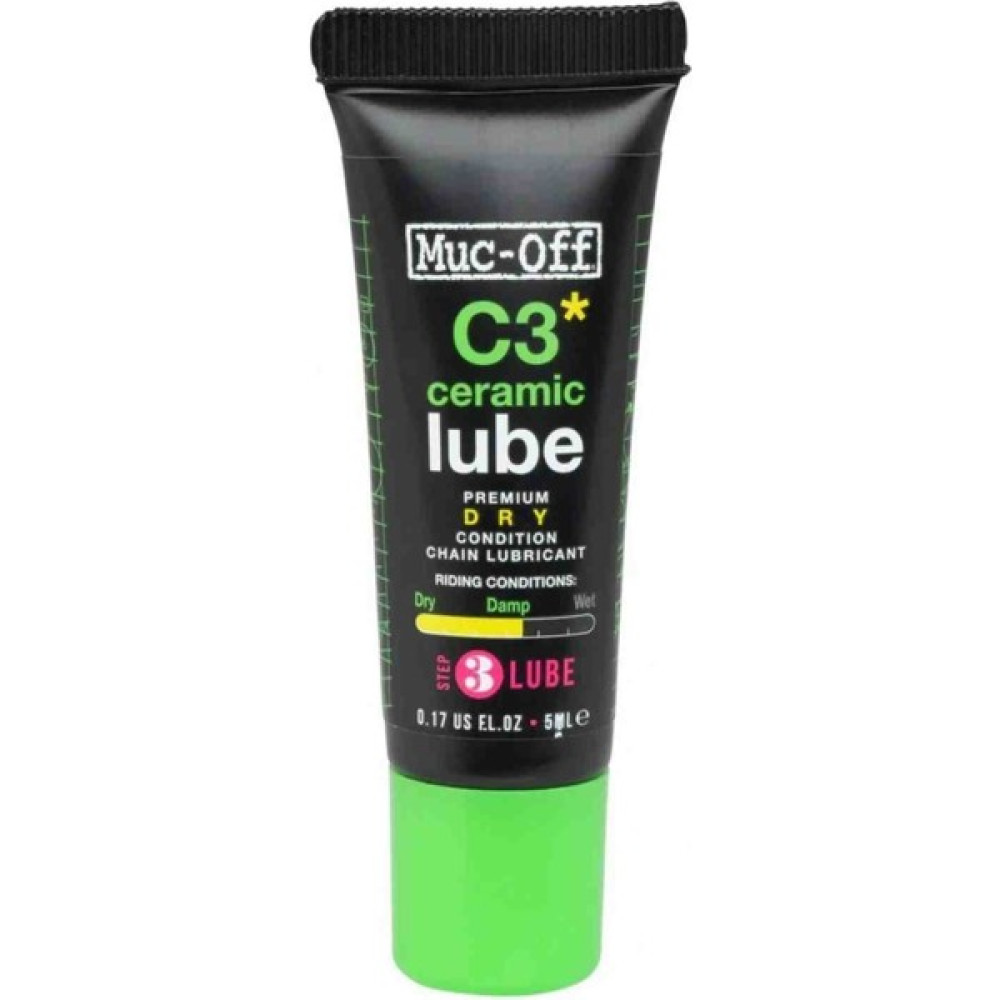 Muc-Off C3 Dry Ceramic Lube 5ml Zincir Yağı Bisiklet Aksesuarları Fiyatı